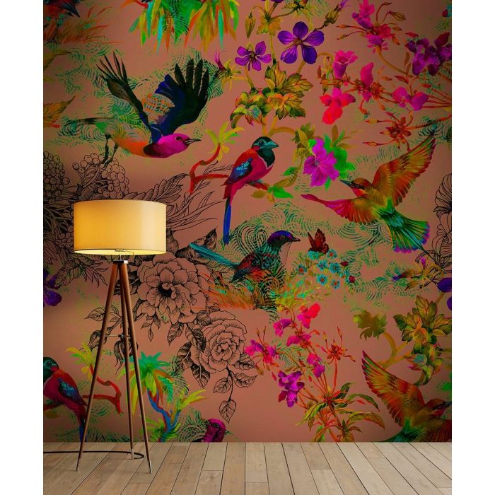 DD110186 Walls by Patel Funky Birds