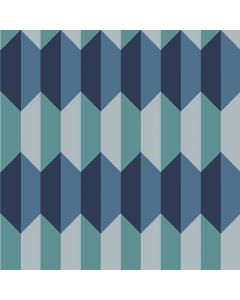 Tapete Blau, Türkis Rasch-Textil Papiertapete (G031-8024)