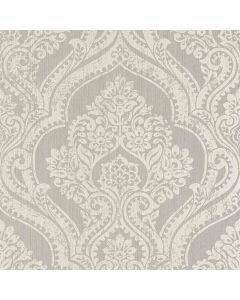 Tapete Grau, Silber Rasch-Textil Textiltapete (1035322)