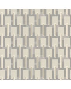 Tapete Grau, Silber Textiltapete Rasch-Textil (G089-6523)