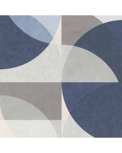 Tapete Blau, Grau, Silber ELLE DECORATION Vinyltapete (1035219)