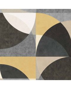 Tapete Grau, Silber, Schwarz, Anthrazit ELLE DECORATION Vinyltapete (1035220)