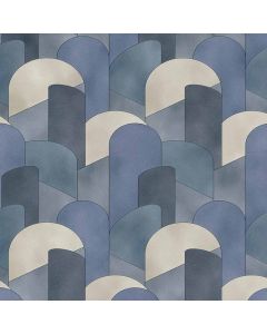 Tapete Blau ELLE DECORATION Vinyltapete (1035239)