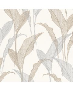Tapete Beige, Creme ELLE DECORATION Vinyltapete (1039042)