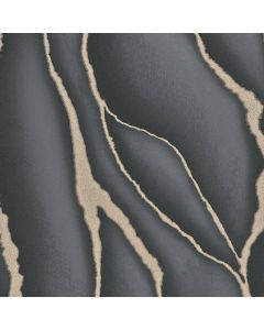Tapete Schwarz, Anthrazit ELLE Decoration Vinyltapete (1043344)