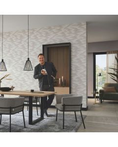 Tapete Greige, Taupe Guido Maria Kretschmer Vinyltapete (1044379)