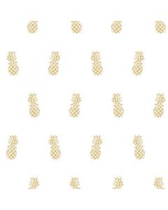 Tapete Gold, Kupfer, Weiß Rasch-Textil Vliestapete (G111-0088)