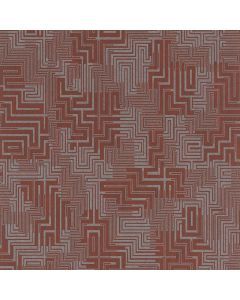 Tapete Braun, Rot Rasch-Textil Vliestapete (1026982)