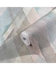Tapete Blau, Grau, Silber Marburg Vinyltapete (1034882)