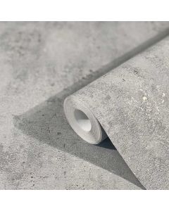 Tapete Grau, Silber Marburg Vinyltapete (1033422)