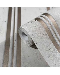 Tapete Beige, Creme, Gold, Kupfer, Grau, Silber Marburg Vinyltapete (1033437)