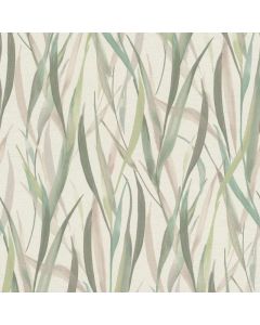 Tapete Beige, Creme, Grün Rasch Vinyltapete (1044622)