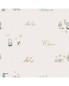Tapete Beige, Creme Rasch-Textil Papiertapete (1035033)