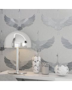 Tapete Grau, Silber Marburg Vliestapete (1043694)