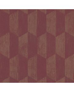 Tapete Gold, Kupfer, Rot AS-Creation Vinyltapete (C385-9254)