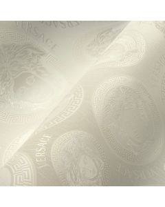 Tapete Beige, Creme VERSACE Satintapete (1040247)