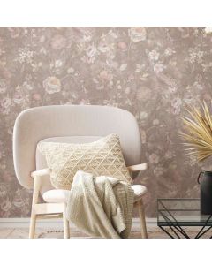 Tapete Beige, Creme, Braun, Rosa AS-Creation d'eco Vliestapete (1044081)