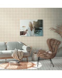 Tapete Beige, Creme AS-Creation d'eco Vliestapete (1044108)