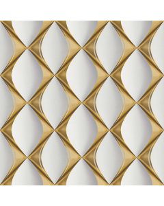 Tapete Gold, Kupfer, Grau, Silber Vinyltapete livingwalls (1039672)
