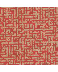 Tapete Gold, Kupfer, Rot Vinyltapete livingwalls (1039694)