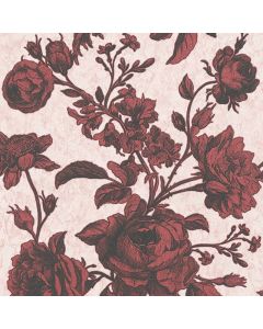 Tapete Rosa, Rose, Rot Vinyltapete livingwalls (1039714)