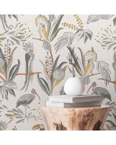 Tapete Grau, Silber livingwalls Vinyltapete (1042222)