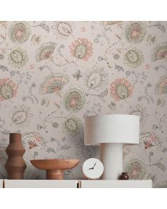 Tapete Beige, Creme, Braun, Grau, Silber livingwalls Vinyltapete (1042226)