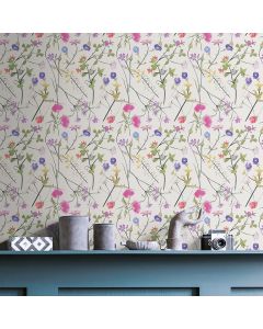 Tapete Bunt Weiß livingwalls Vinyltapete (1042231)