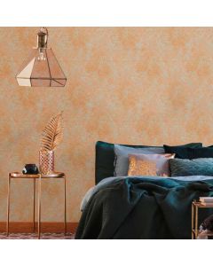 Tapete Gold, Kupfer, Orange livingwalls Vinyltapete (1043734)