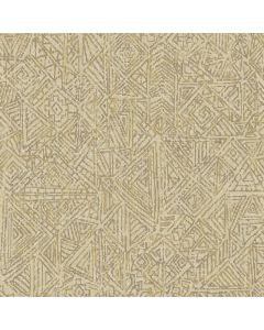 Tapete Gelb, Vanille, Gold, Kupfer, Grün Eijffinger Vliestapete (1029647)