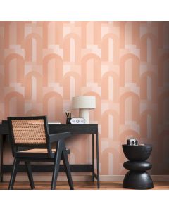 Tapete Orange, Beige Architects Paper Vliestapete (1043587)
