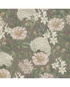 Tapete Grün, Lila, Rosa, Weiß livingwalls Vliestapete (1044334)