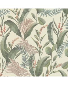 Tapete Beige, Creme, Grün livingwalls Vliestapete (1044360)
