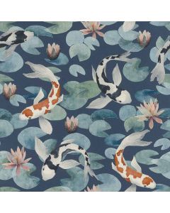 Tapete Blau Rasch Vinyltapete (1035163)