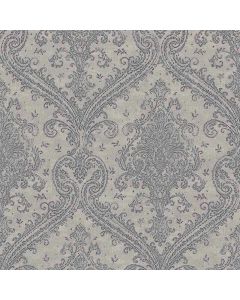 Tapete Grau, Silber Rasch Vinyltapete (1035177)