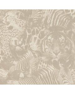 Tapete Beige, Creme Rasch Vinyltapete (1036478)