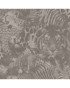 Tapete Grau, Silber Rasch Vinyltapete (1036480)