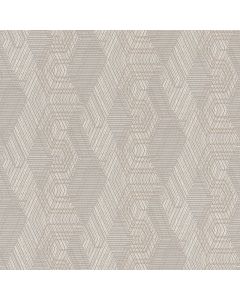 Tapete Grau, Silber, Greige Rasch Vinyltapete (1042476)
