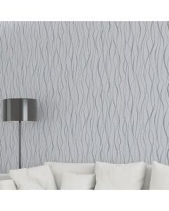 Tapete Grau, Silber Novamur Vliestapete (1041306)