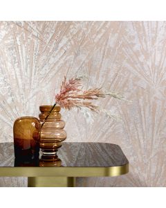 Tapete Grau, Silber, Rosa, Rose Papis Loveday Vliestapete (1039604)