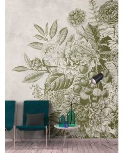 Botanische Tapeten Dschungel Urwald Farn Blatter Wallpaper jungle color unique design premium quality. botanische tapeten dschungel urwald