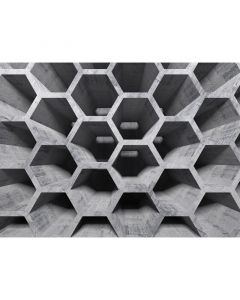Digitaldruck Honeycomb Structure 1 livingwalls (1031976)