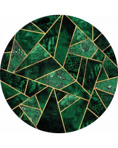 Digitaldruck Dark Green Emeralds livingwalls (1034156)