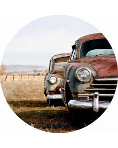 Digitaldruck Old Rusted Cars livingwalls (1034158)