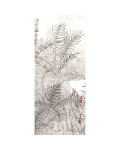 Digitaldruck Grau, Silber Rainforest Night MASUREEL (1041123)