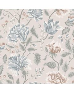 Tapete Beige, Creme, Blau, Greige, Pastellfarben Sandberg Vliestapete (1044309)