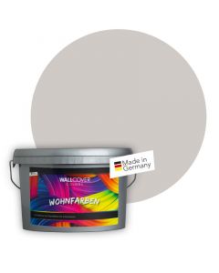 Wandfarbe Hellgrau Beige-Grau Moon 2B Wallcover Colors