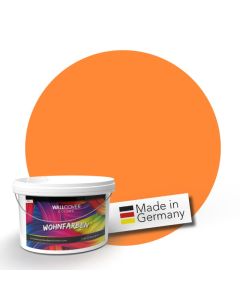 Wandfarbe Orange Bologna 1F Wallcover Colors S 0570-Y50R