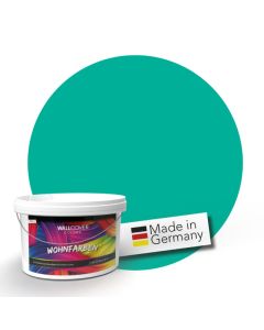 Wandfarbe Türkis-Grün Seegrün Bahamas 1E Wallcover Colors S 2060-B90G