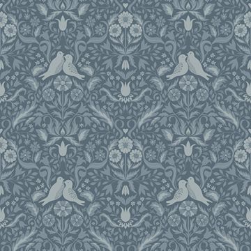 Tapete Blau Rasch-Textil Vliestapete (1025167)